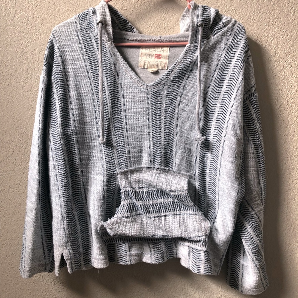 Lightweight Baja pattern hoodie